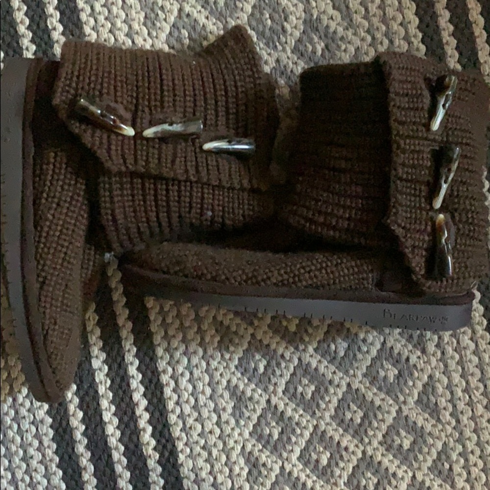 Bear paw slipper/boots